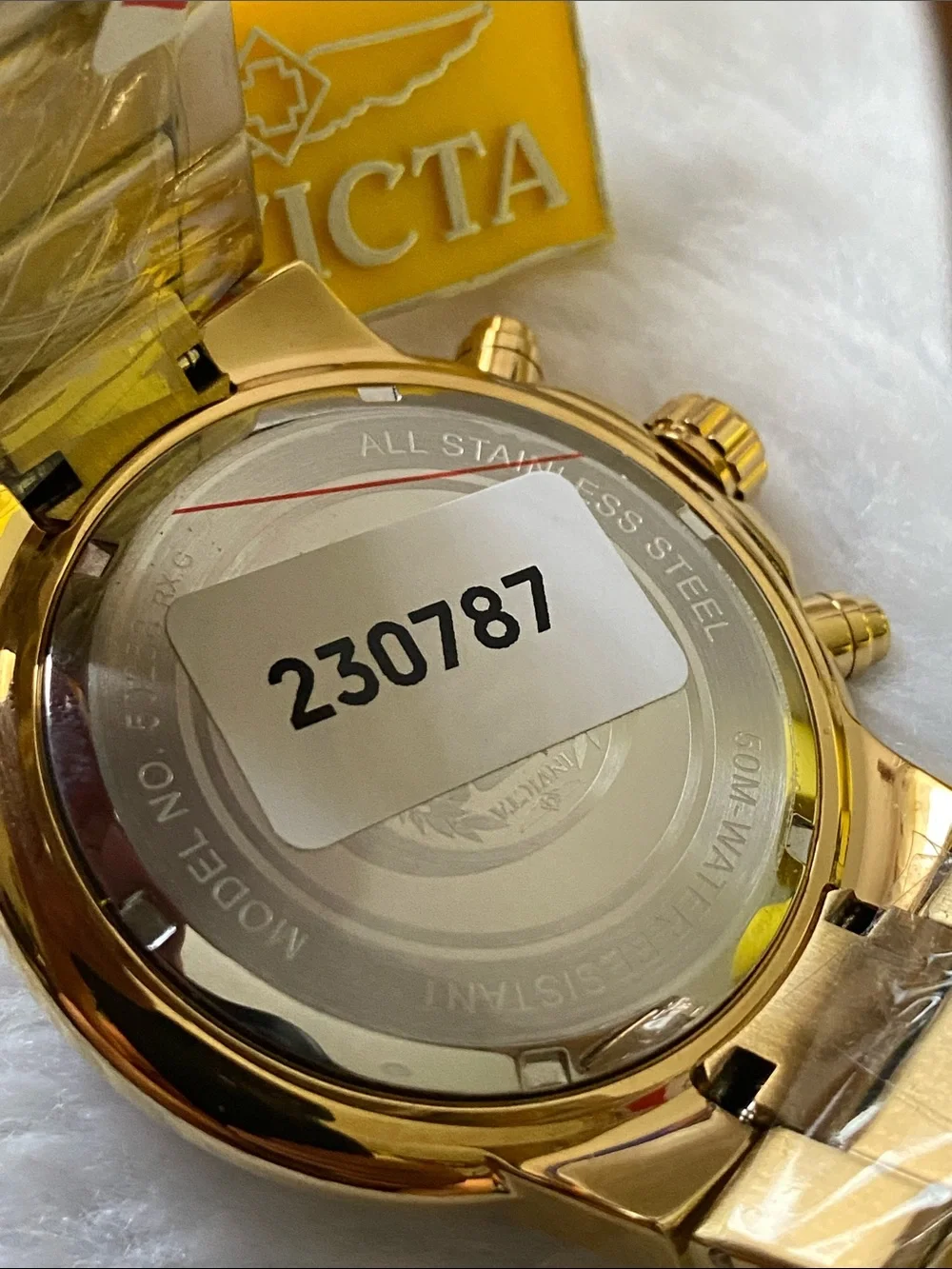Invicta NEW Men’s S1 RallyRose Gold Chronograph Watch - 49mm